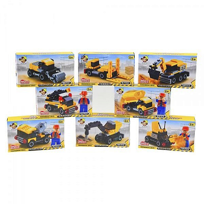 Конструктор Будівельники в асортименті 2001