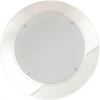 Світильник стельовий Декора НББ 32420 Зоряне небо Quadro LED 24 Вт дзеркальний