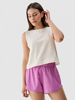 Футболка 4F SLEEVELESS F118 4FWSS25TSLEF118-11S р.M бежевый