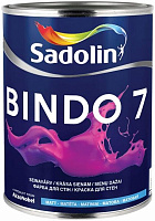 Фарба латексна водоемульсійна Sadolin Bindo 7 CLR мат база під тонування 1л 