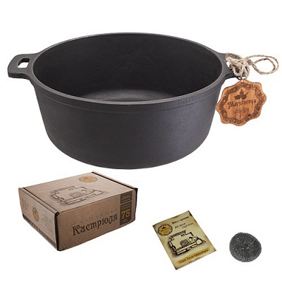 Каструля чавунна 6 л Т404 Maysternya