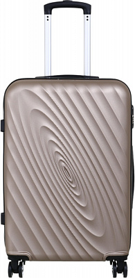 Валіза Compass №LS080609 M 68 л капучино 60x44x26 см
