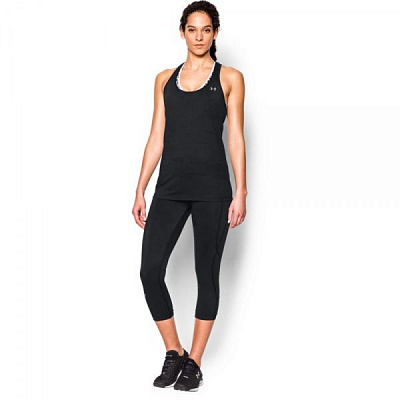 Майка Under Armour Tech Tank - Solid 1275045-001 S черный