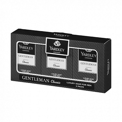 Набір подарунковий для чоловіків Yardley Мило Gentelman Classic 3х90 г