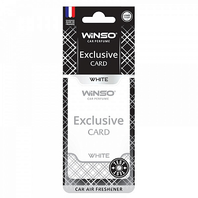Ароматизатор подвесной WINSO Card Exclusive - White 533180