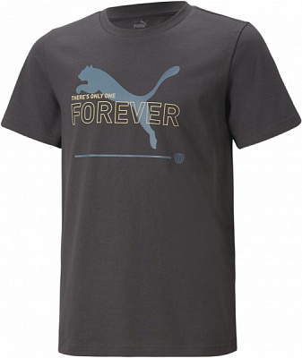Футболка Puma PUMA ESS BETTER GRAPHIC TEE KIDS 67365875 р.140 чорний
