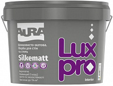 Фарба інтер'єрна акрилова акрилатна водоемульсійна Aura® Luxpro Silkematt шовковистий мат білий 9,5л 11,6кг