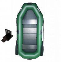 Лодка надувная Ладья гребний ЛТ-250СТ зеленый