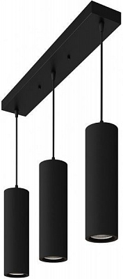 Светильник подвесной Точка Света СВБ-П-001-250-3R 3x8 Вт G5.3 черный 