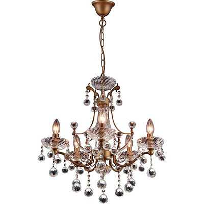 Люстра Altalusse INL-1103P-05 золота бронза