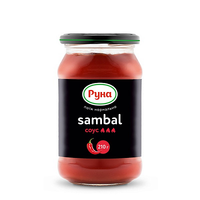 Соус Руна Sambal 210 г