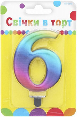 Свеча цифра 