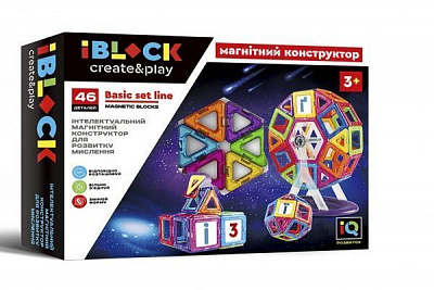 Конструктор магнітний Iblock PL-920-05
