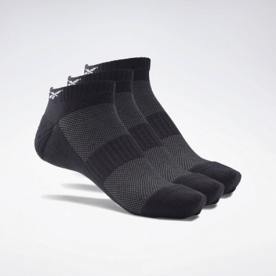 Шкарпетки Reebok TE LOW CUT SOCK 3P GH0408 р.S чорний