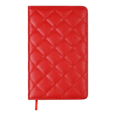 Щоденник датований червоний Buromax Donna Line A6 2022