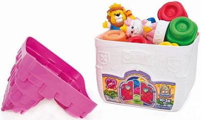 Конструктор Clementoni М'які кубики Замок 14748 14748