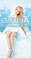 Колготки для девочек Giulia 20 (7) ELIZA р.152-158 черный 