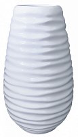 Ваза керамическая Диана белая 22 см 