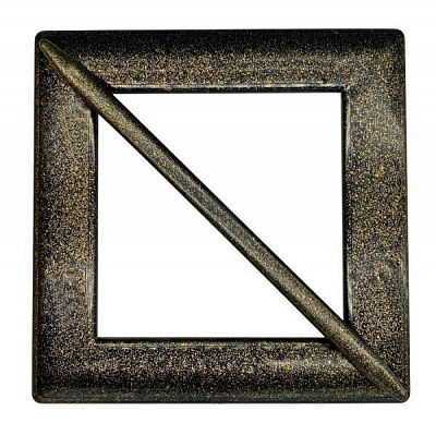 Декор Квадрат 150х150 мм старое золото V0001-15 MISLT