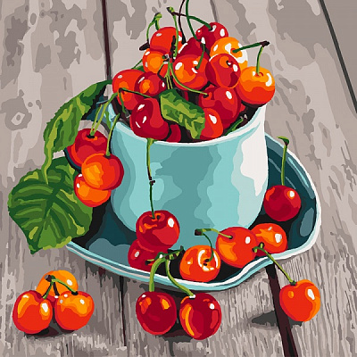 Картина за номерами Черешневі смаколики Ідейка