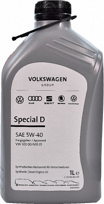 Моторне мастило VAG Special D 5W-40 1 л (G S55 505 M2)