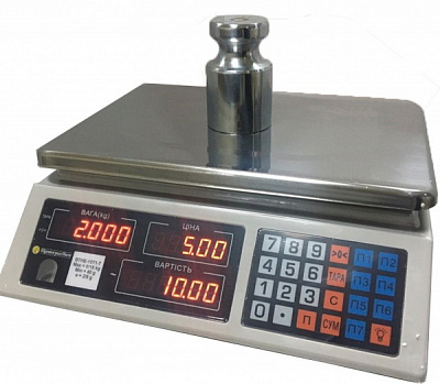 Весы торговые Дозавтоматы ВТНЕ-15Т1-7 RS 