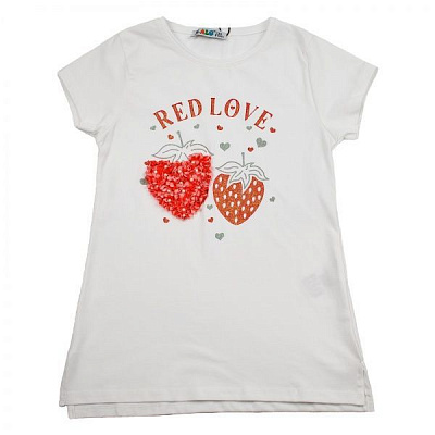 Футболка ALG Red Love 720451 р.152 белый 