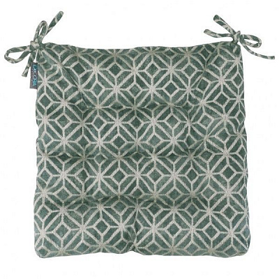 Подушка на стул аквамарин Motiff Jazz02 Decora textile