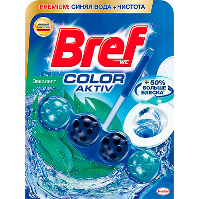 Туалетный блок Bref Blue Aktiv Эвкалипт 