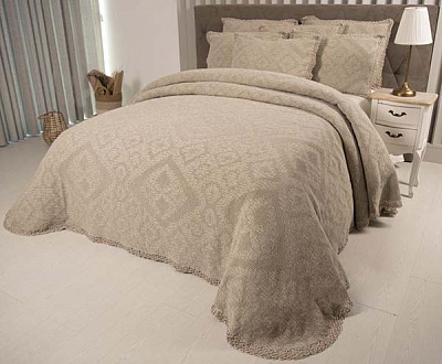 Покрывало Campofrio 260x230 см La Nuit бежевый 