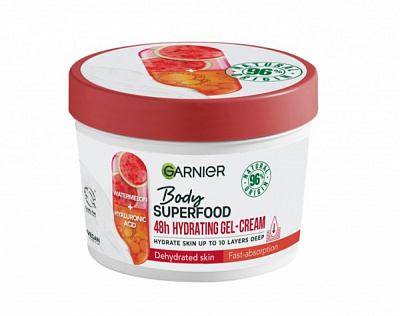 Крем для тіла Garnier Body Superfood Кавун для зневодненої шкіри тіла 380 мл