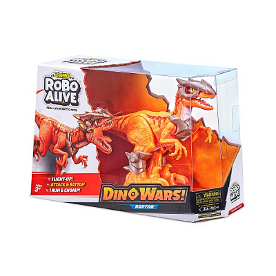 Інтерактивний ігровий набір ROBO ALIVE Бойовий Велоцираптор 7133