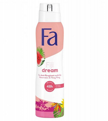 Антиперспірант для жінок Fa Ритми островів Fiji Dream Аромат Кавуна та іланг-ілангу 150 мл