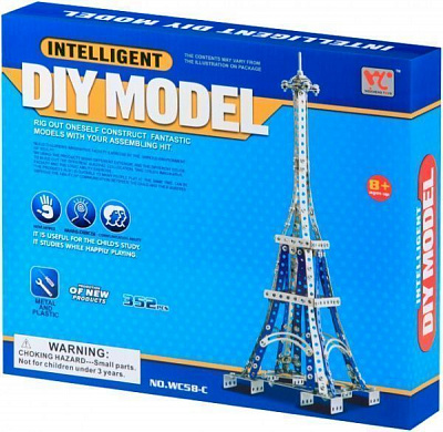 Конструктор Same Toy Inteligent DIY Model Эйфелева башня 352 элемента WC58CUt