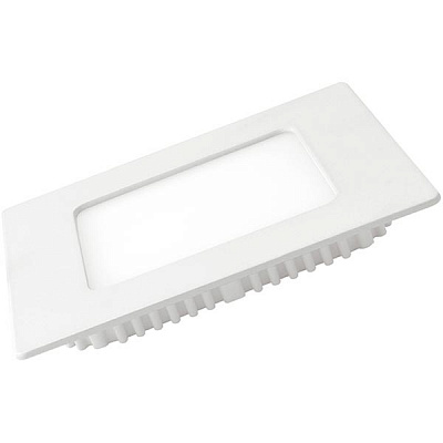 Світильник точковий Eurolamp LED Downlight 3000 К білий LED-DLS-4/3