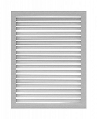 Решітка радіаторна ОМіС 600х300 мм сіра