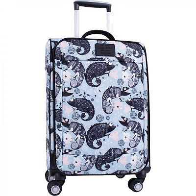 Чемодан Bagland Марсель 36 л голубой 656 (0037966194) 