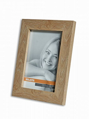 Рамка для фотографії зі склом Velista 26B-14134-7v 15x21 см бежевий