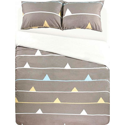 Комплект постельного белья полуторный Ibodo Геометрия
