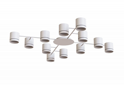 Люстра потолочная Hopfen STARK CL-12-133 12xGX53 WH 12xGX53 белый 
