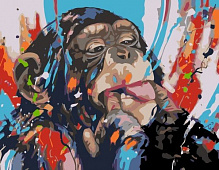 Картина за номерами Monkey Art 35х45 см Rosa Start 