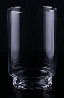 Ваза стеклянная прозрачная 12х19 см Wrzesniak Glassworks