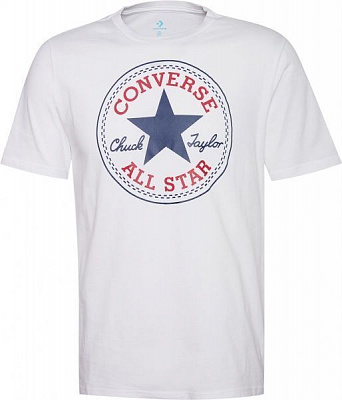 Футболка Converse Chuck Patch Tee 10007887-102 2XL белый