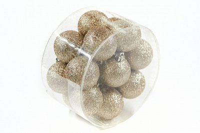 Набор елочных шаров 9262 d165 мм 9 см 16 шт./уп. 