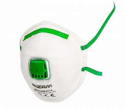 Респіратор Sizam AIR FLOW 9114 FFP1 1 шт. 35075
