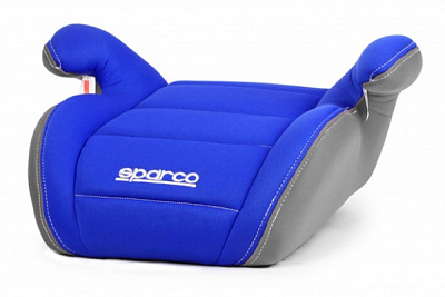 Автокресло-бустер Sparco синий с серыми вставками 106613