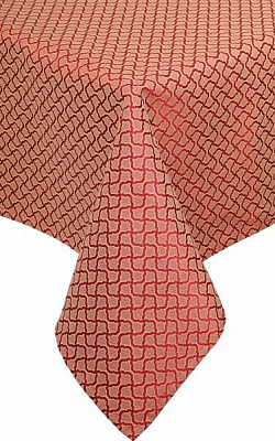 Скатерть Бордо с водоотталкивающим покрытием 150x260 см с узором La Nuit 