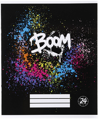 Тетрадь школьная Graffiti 24 листа клетка Nota Bene