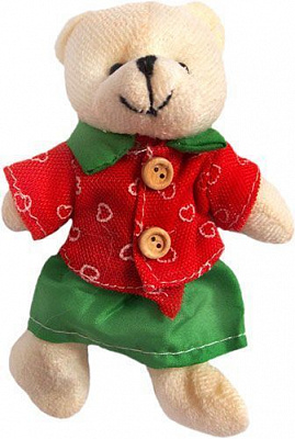 Подвеска Медведица Николь 10 см 1415-3  