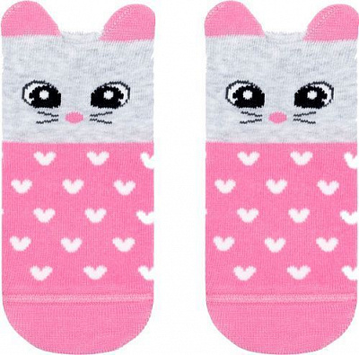 Носки детские Conte-Kids Tip-Top Мышата 321 17С-59СП р.14 светло-розовый 